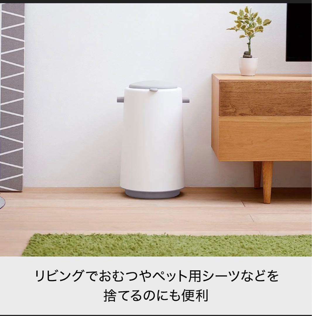 ニオイ漏れ対策 オムツゴミ箱 防臭