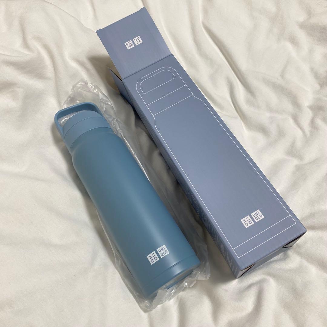 ❣️新品❣️UNIQLO ステンレスボトル ピンク ブルー ホワイト　感謝祭2025