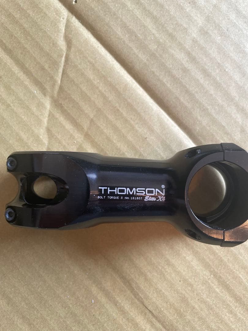 THOMSON Elite X4 ステム 31.8mm ブラック　90mm 0度