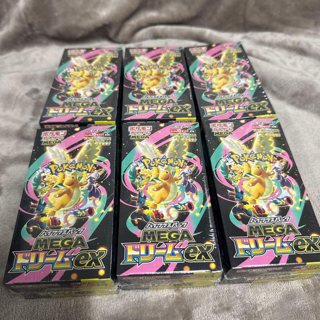 MEGAドリームex シュリンク付き 6ボックス