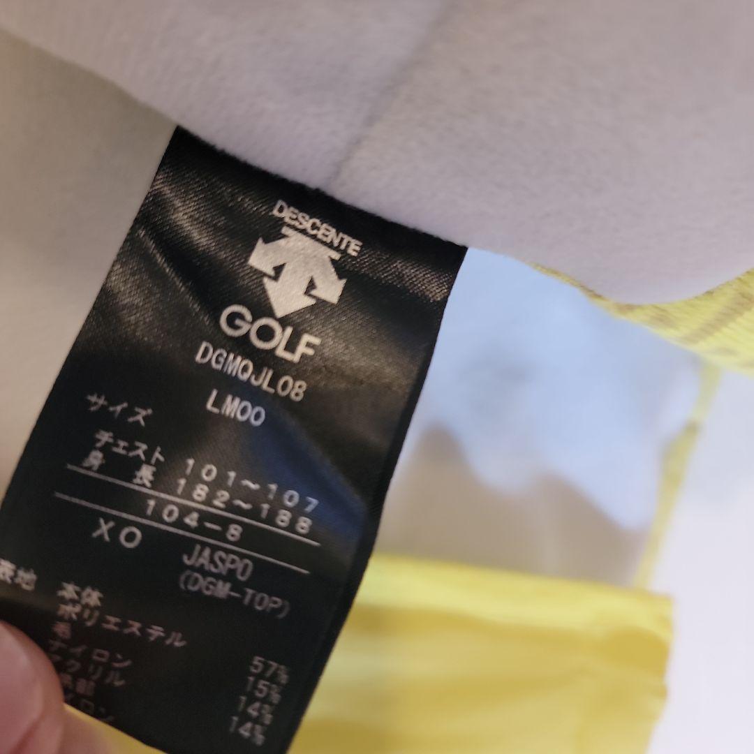 DESCENTE GOLF イエロー ジャケット M