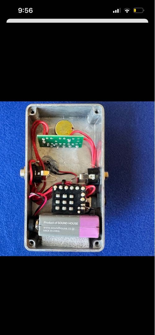 【ハンドメイド】トレブルブースター RANGE SCREAMER