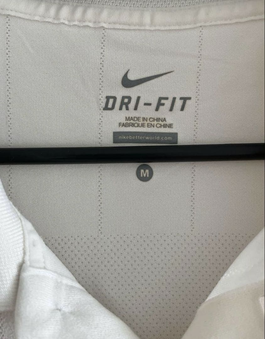 NIKE ナイキ　テニス　RF ポロシャツ　白　M