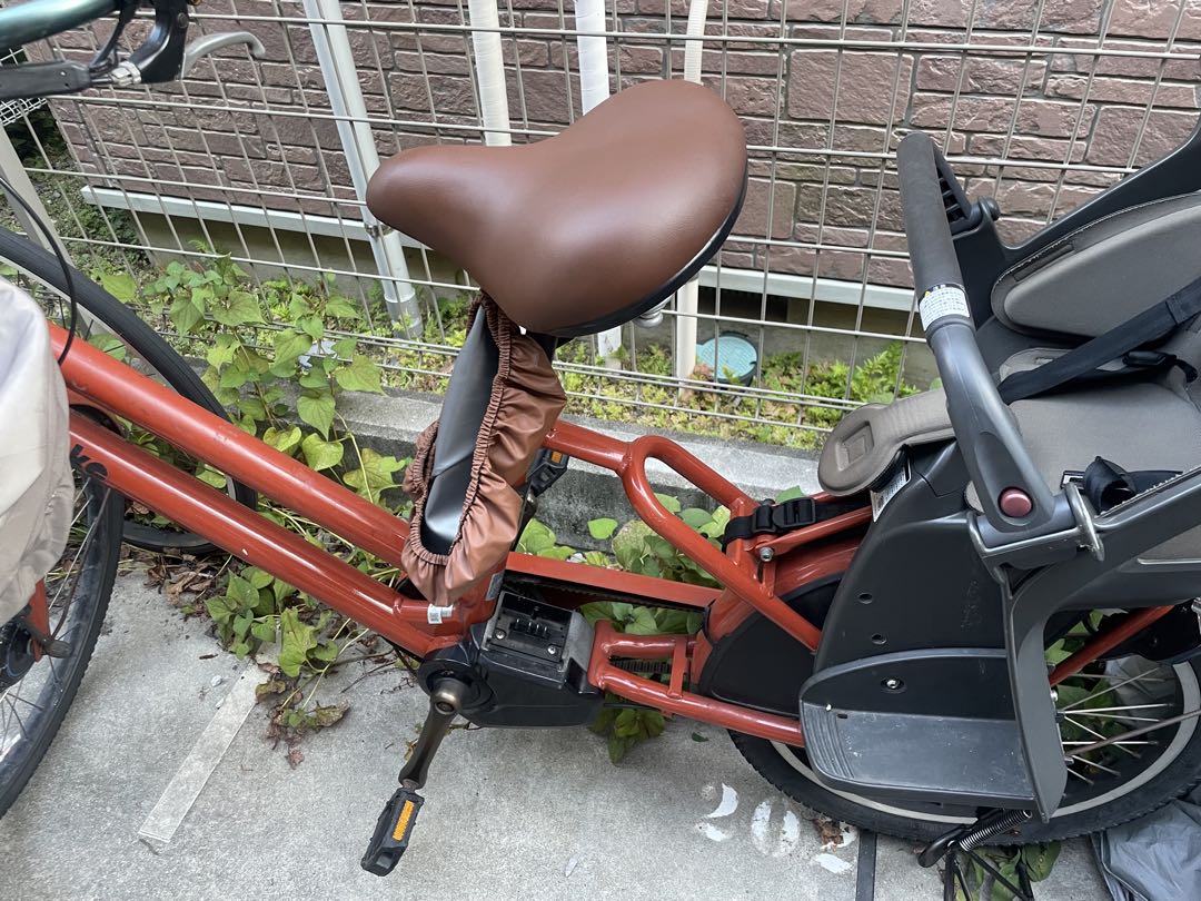 電動自転車　チャイルドシート