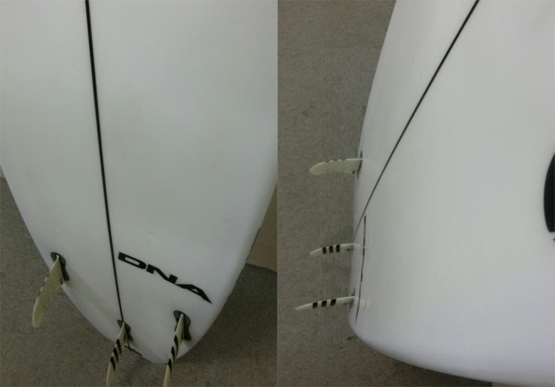 b377DHD,DNA 6'0,191/2, 21/2,31L※手渡しフィン別売