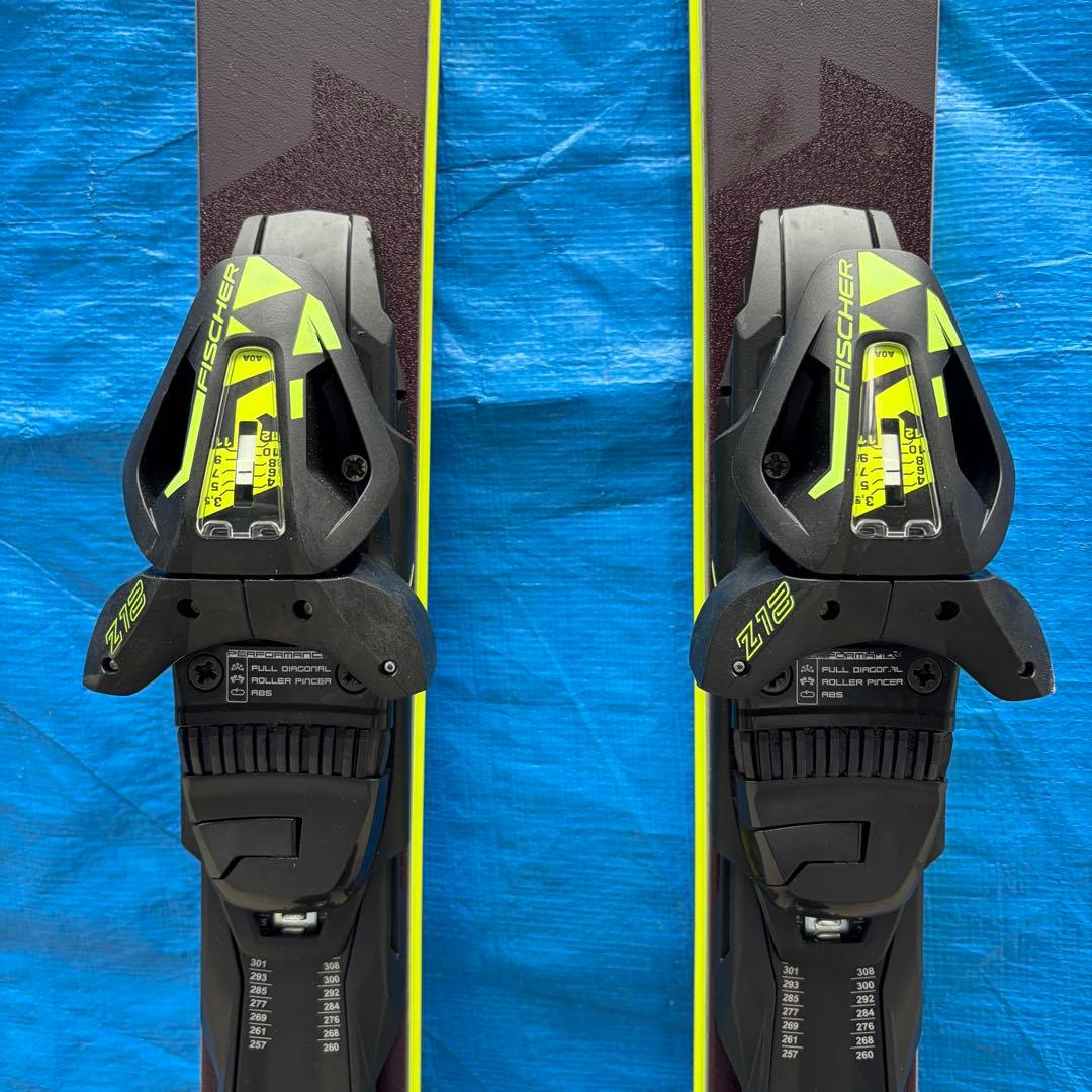 FISCHER フィッシャー スキー板 165cm RC4 SC ストック付