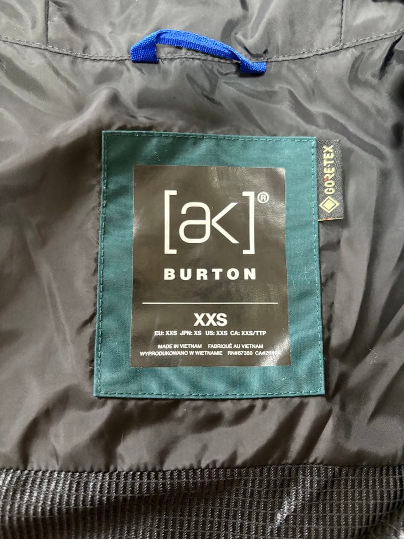 Burton [ak] GORE-TEX フード付きジャケット XXS