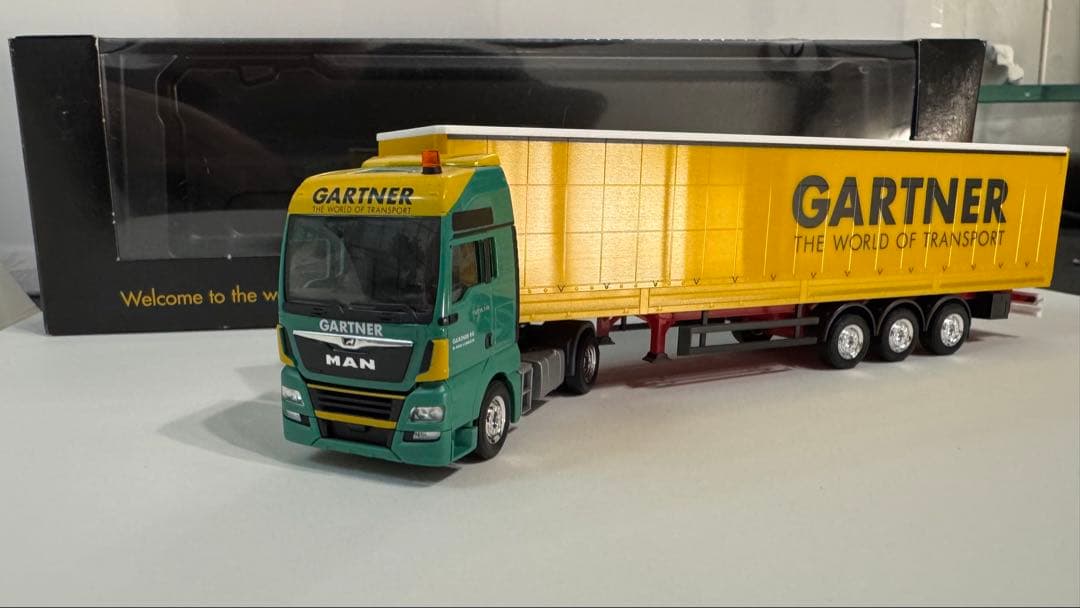 Gartner MAN TGX トレーラー ミニカー