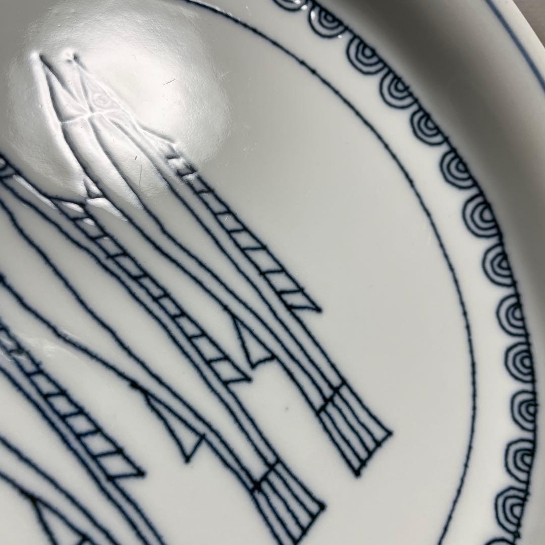 無汸庵　綿貫宏介　魚絵 皿　２枚セット