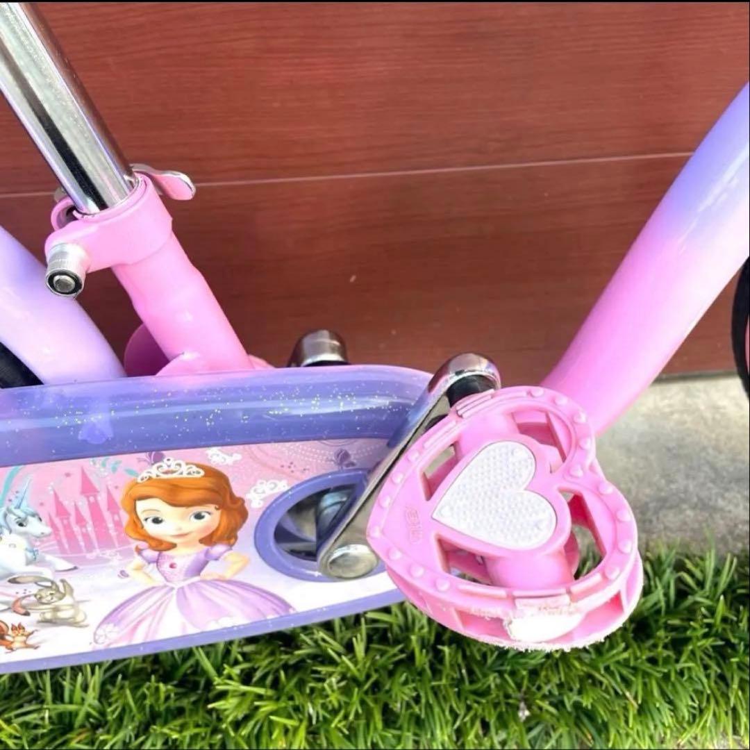 ディズニー　ちいさなプリンセス ソフィア 18インチ　自転車　Sofia