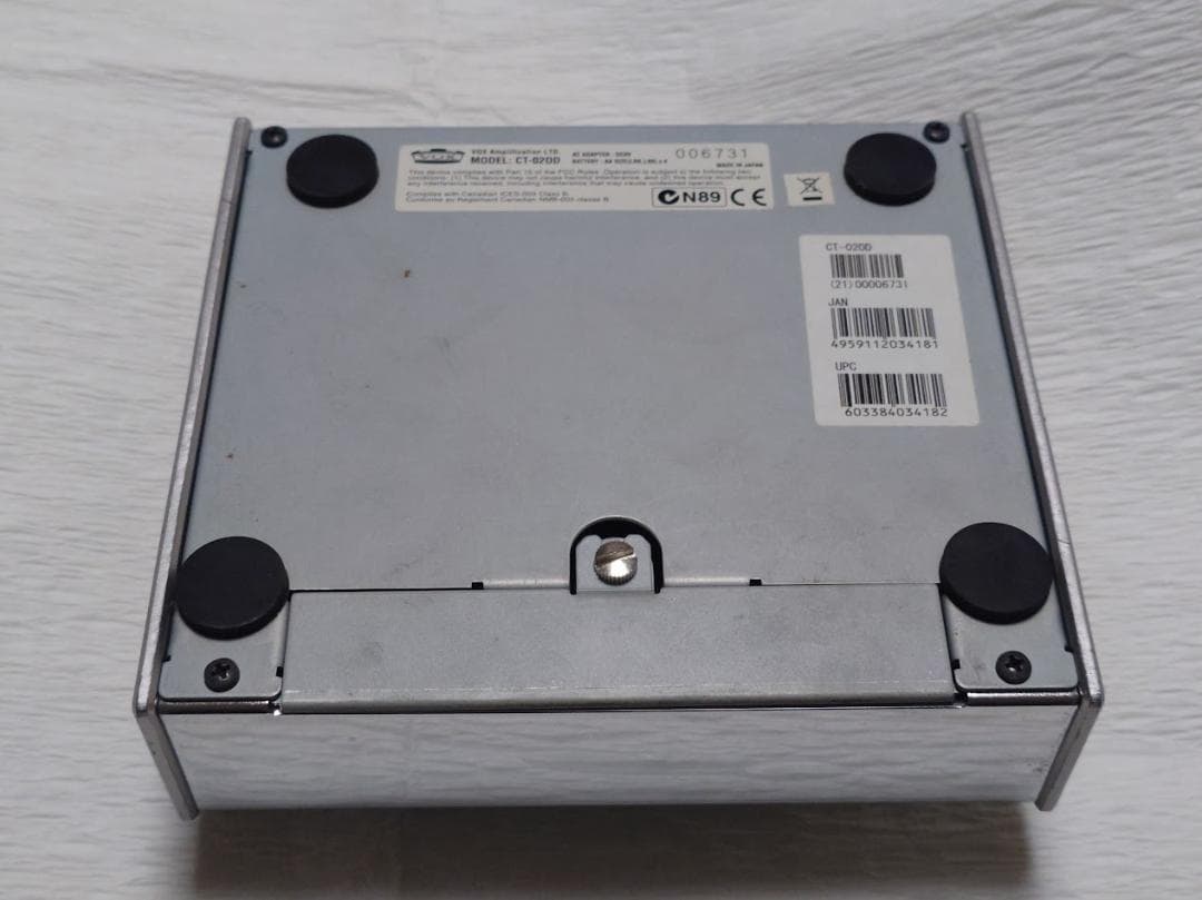【完動品】VOX COOLTRON BIG BEN OVERDRIVE真空管搭載