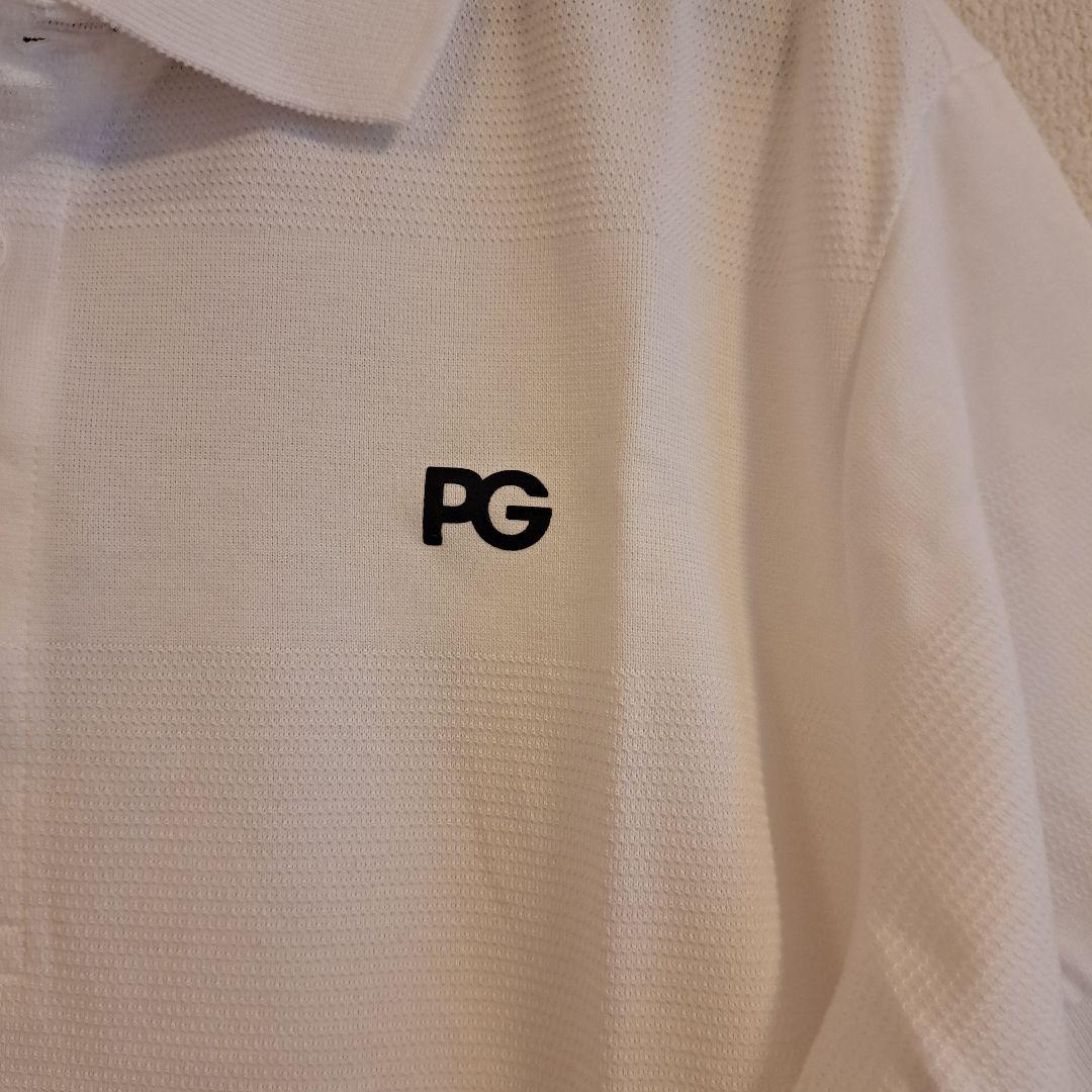 P.G. ホワイト ポロシャツ PEARLY GATES