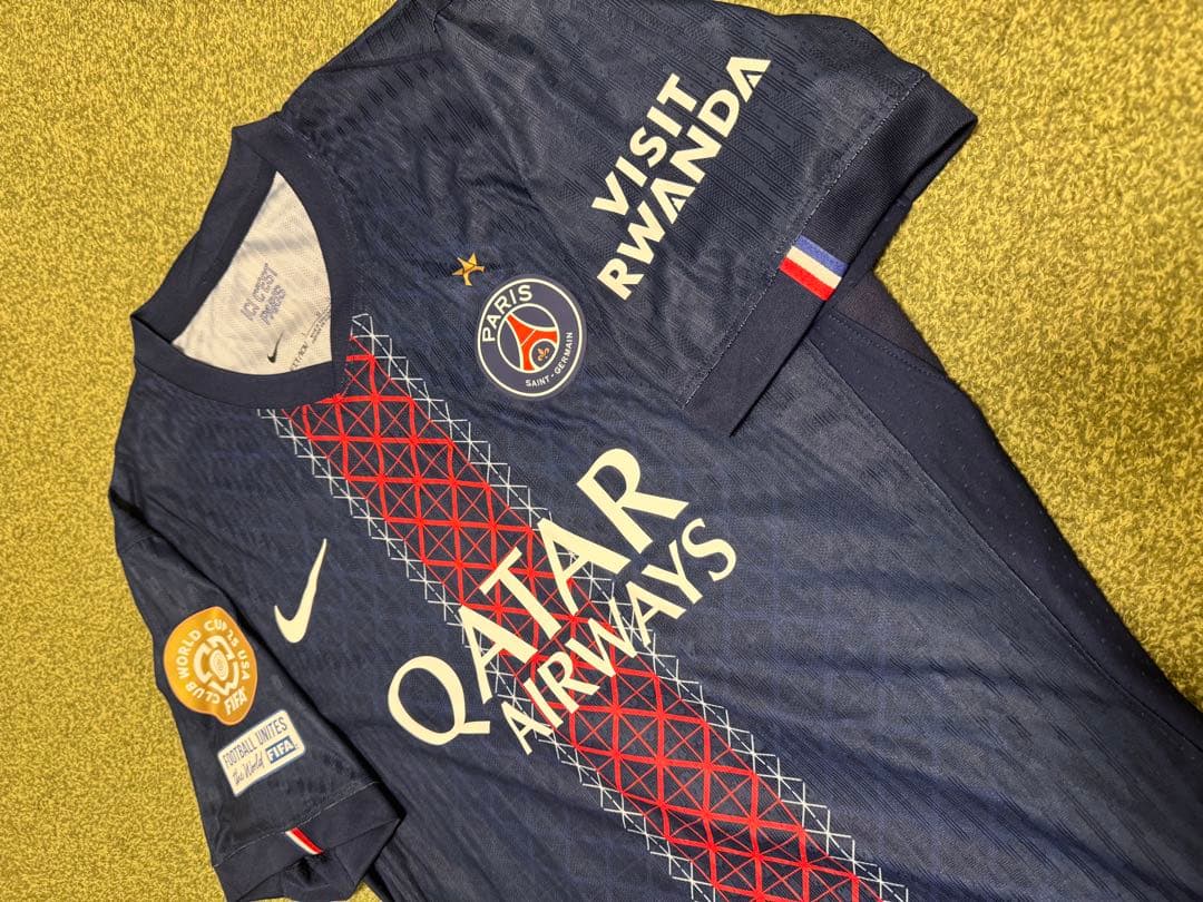 psg クヴァラツヘリア パリサンジェルマン ユニフォーム オーセンティック