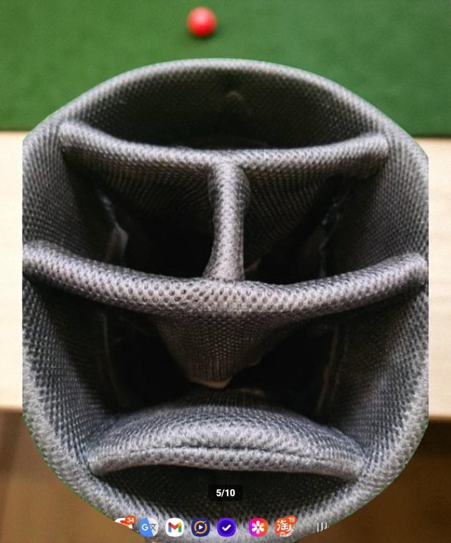 送料無料/美品　SNAKE EYES ブラックｘGREY キャディバッグ