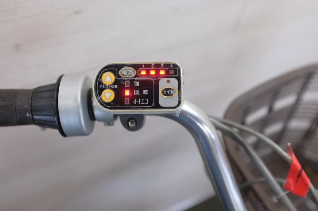 電動自転車BS アシスタ　26インチ　3段　8.1Ah（4点灯）充電器あり