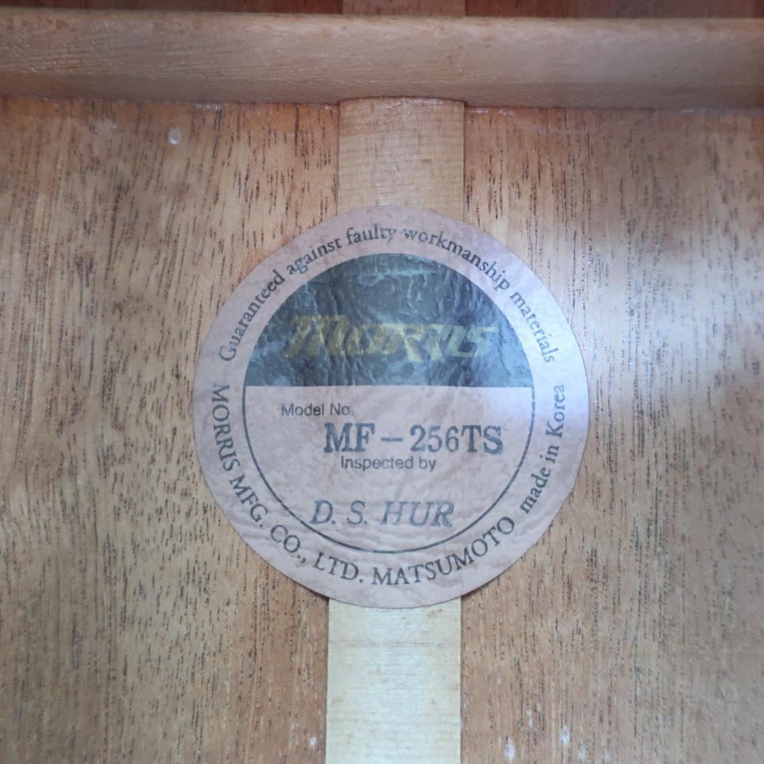 Morris MF-256TS アコースティックギター ケース付