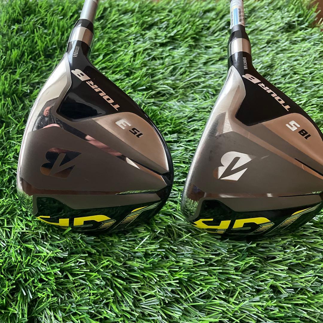 【美品】ブリヂストンTOUR B JGR フェアウェイウッド 3W&5W