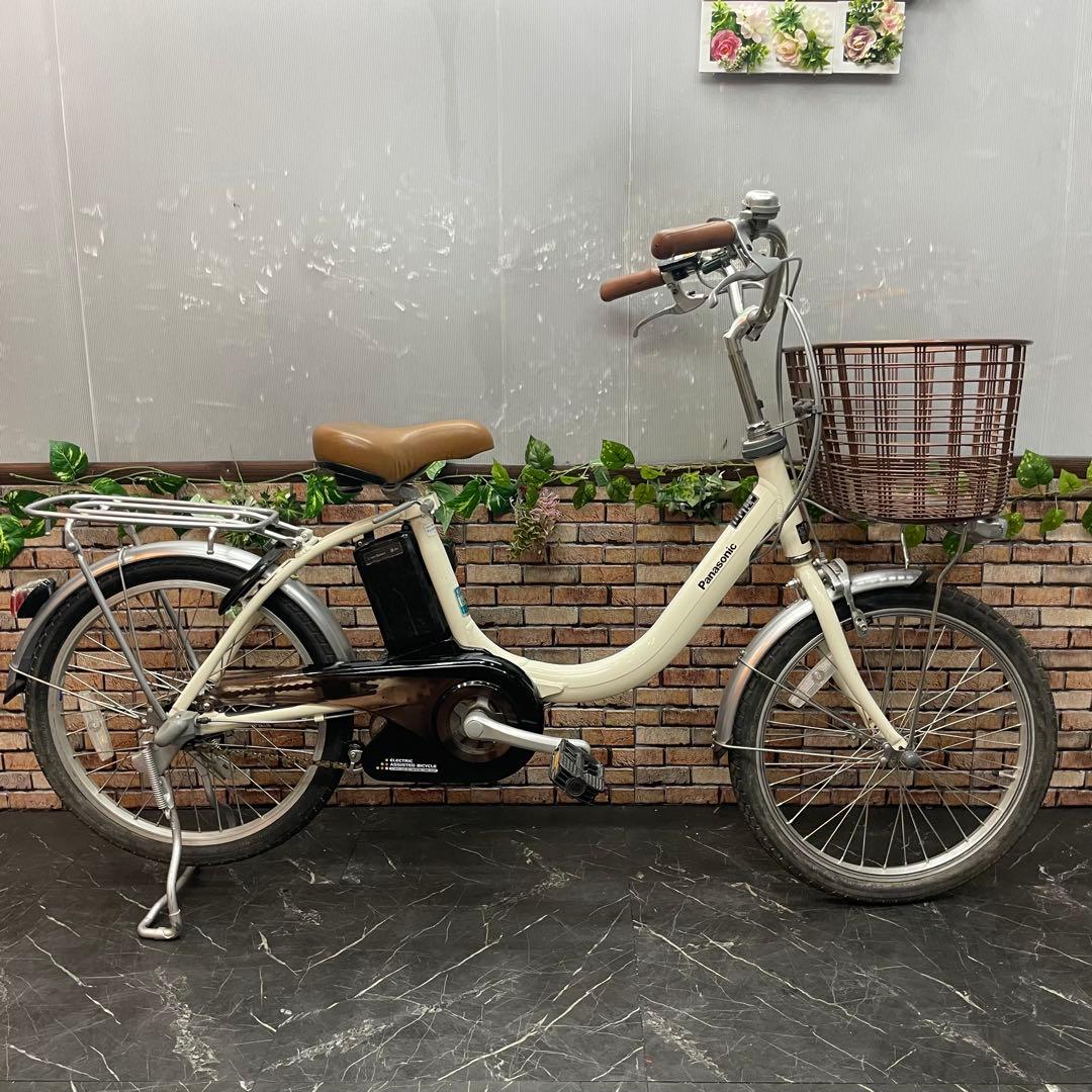 【16】電動自転車 Panasonic ビビ LS ホワイト
