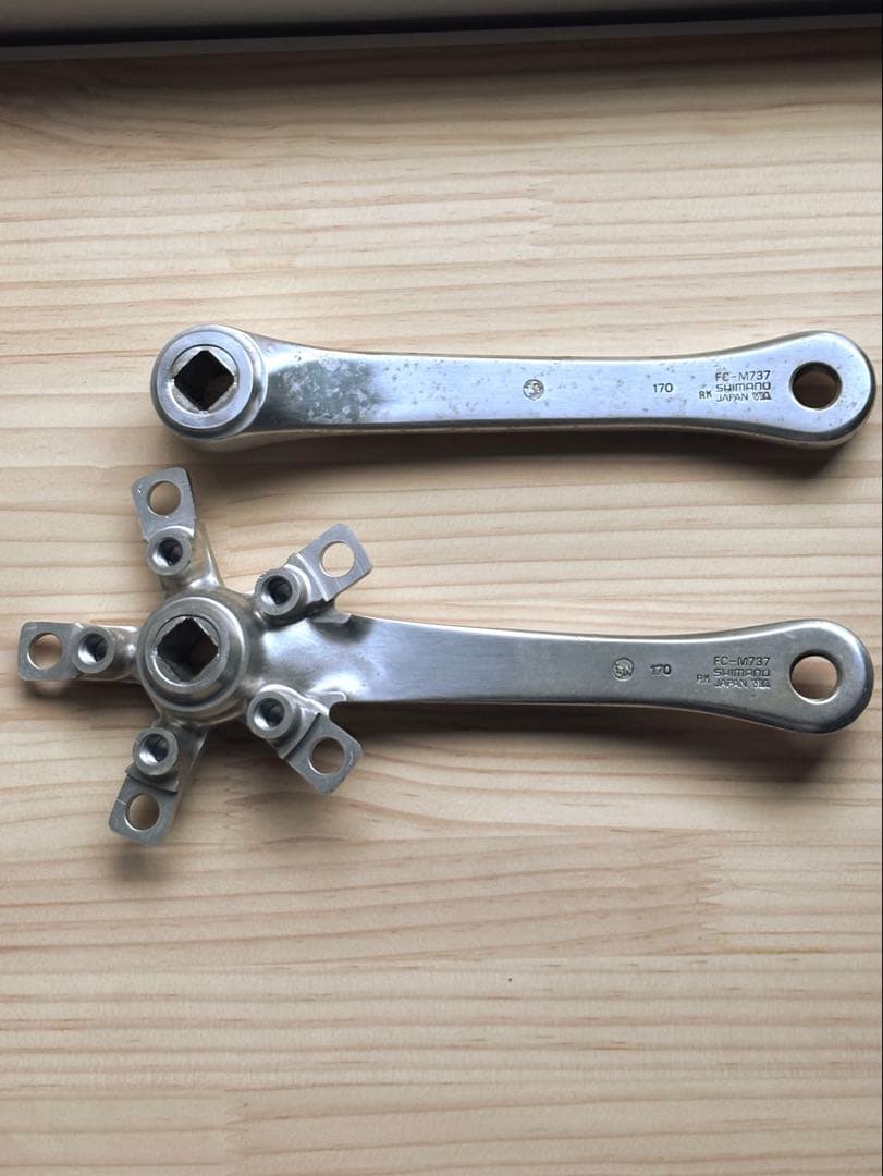 SHIMANO DEORE XT FC-M737 クランク170mm