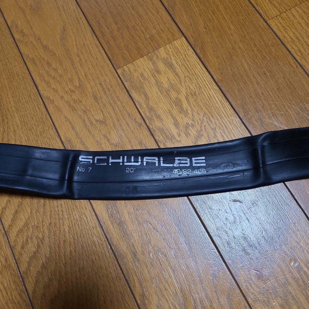 [ほぼ新品]シュワルベ BIGAPPLE 20x2.00 チューブ付き