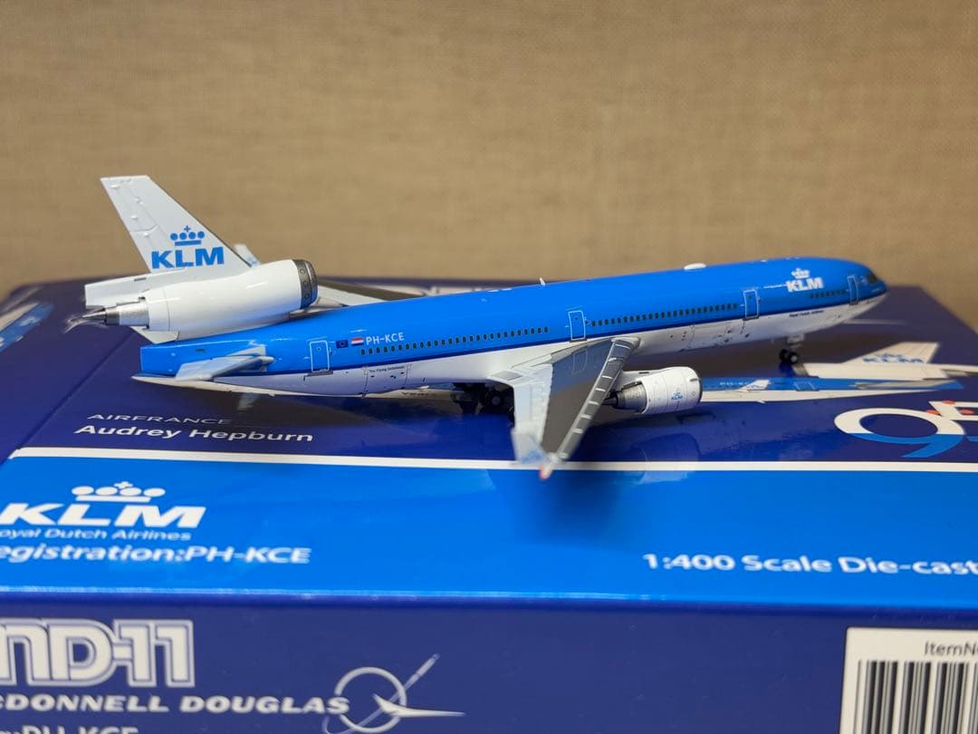 KLM MD-11 PH-KCE 95周年塗装 希少 1/400 HX