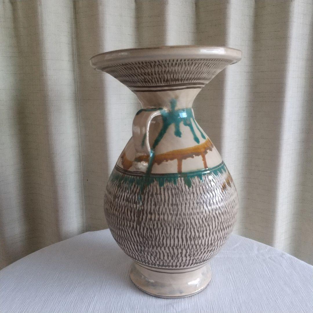 小鹿田焼　おんた　壺　花器　花瓶