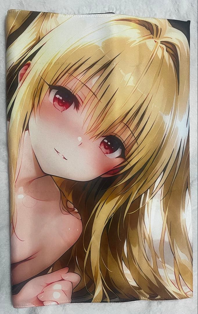 ★美麗★ ヤミちゃん似の美少女　大きめタオル　タペストリー　YM73