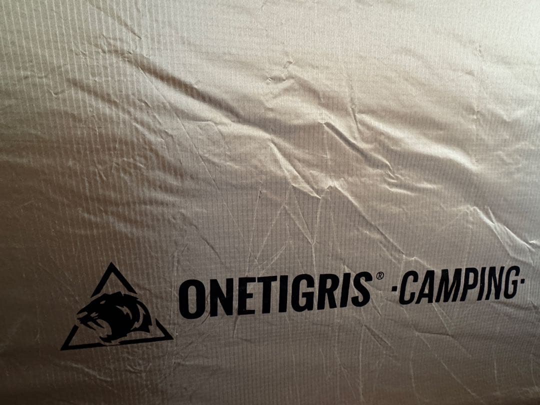 OneTigrisドームテント ソロ メッシュインナー付き 煙突穴付き