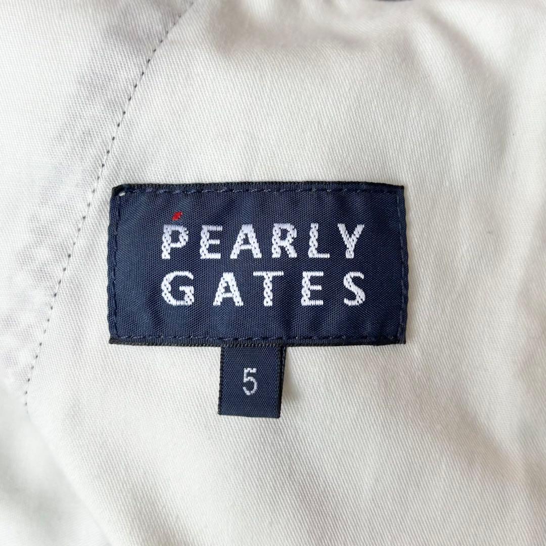 PEARLY GATES 千鳥孔子柄 ストレッチロングパンツ グレンチェック 5