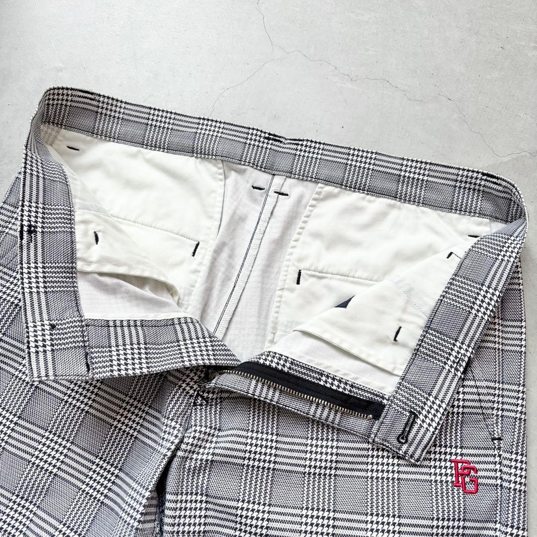 PEARLY GATES 千鳥孔子柄 ストレッチロングパンツ グレンチェック 5