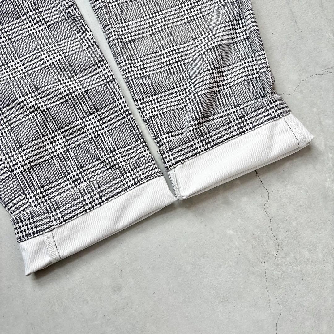 PEARLY GATES 千鳥孔子柄 ストレッチロングパンツ グレンチェック 5