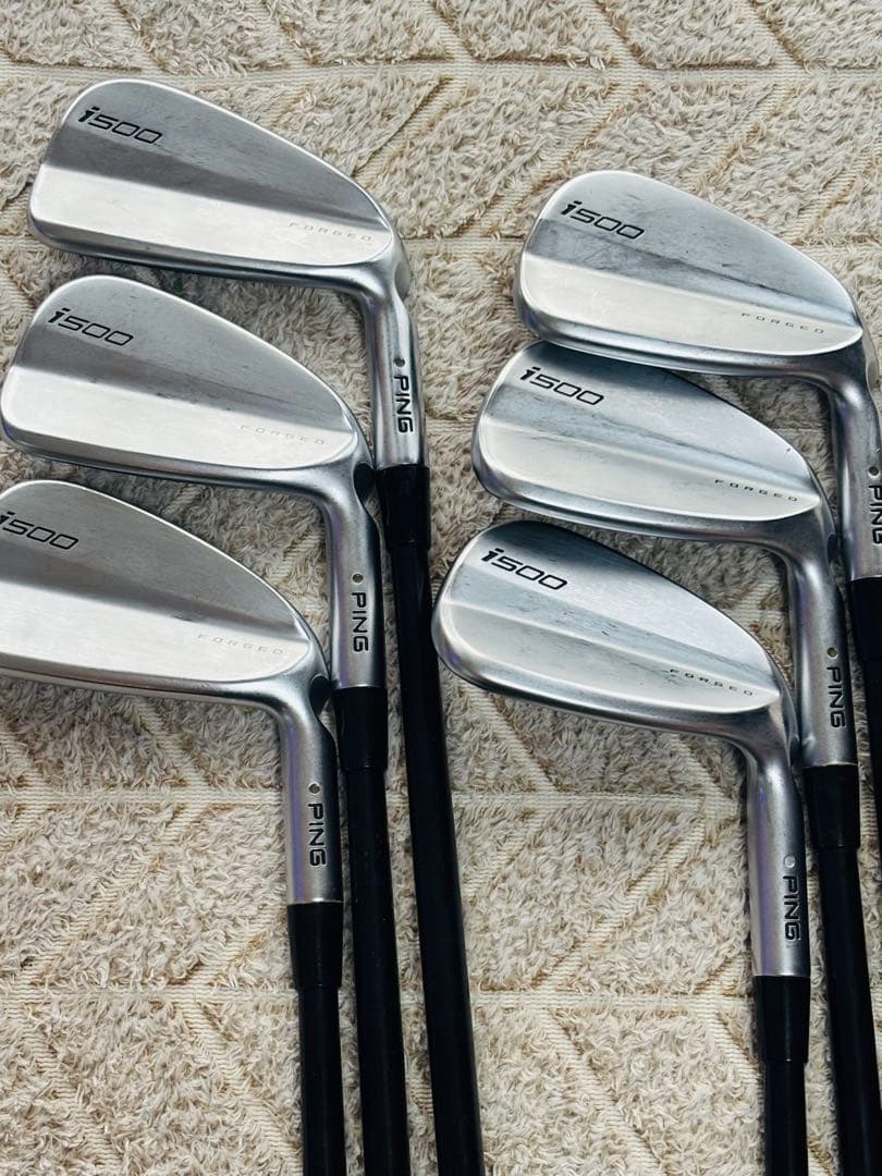 【希少】PING i500アイアン6本DG 105 S200 オニキスブラック