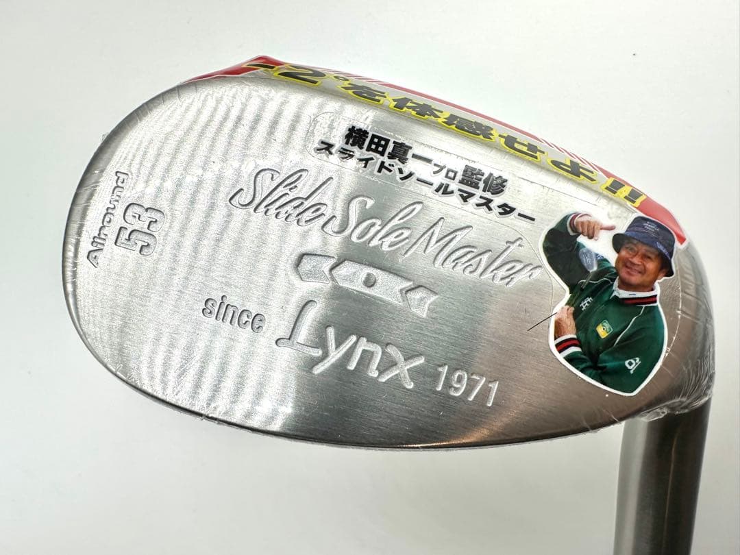 新品｜リンクス スライドソール マスター｜横田真一プロ監修新コンセプトウェッジ