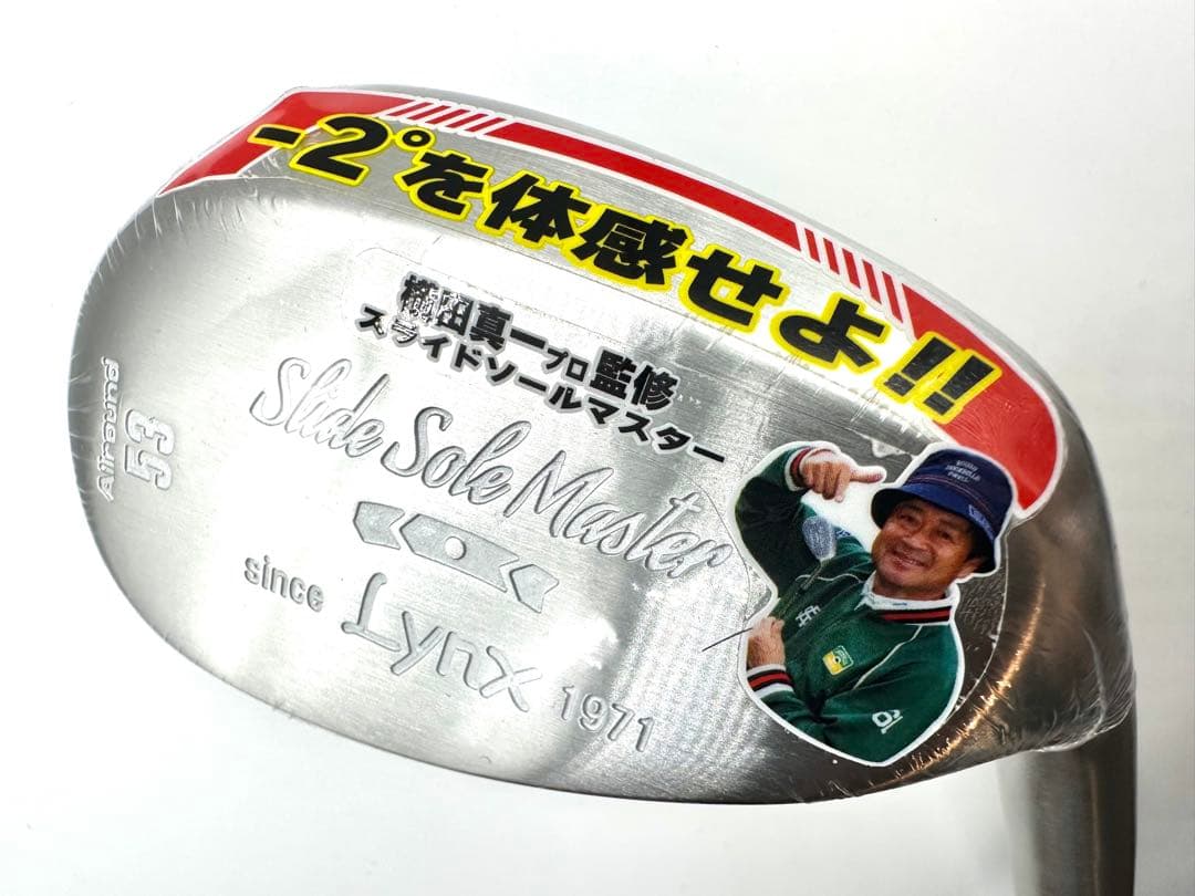 新品｜リンクス スライドソール マスター｜横田真一プロ監修新コンセプトウェッジ