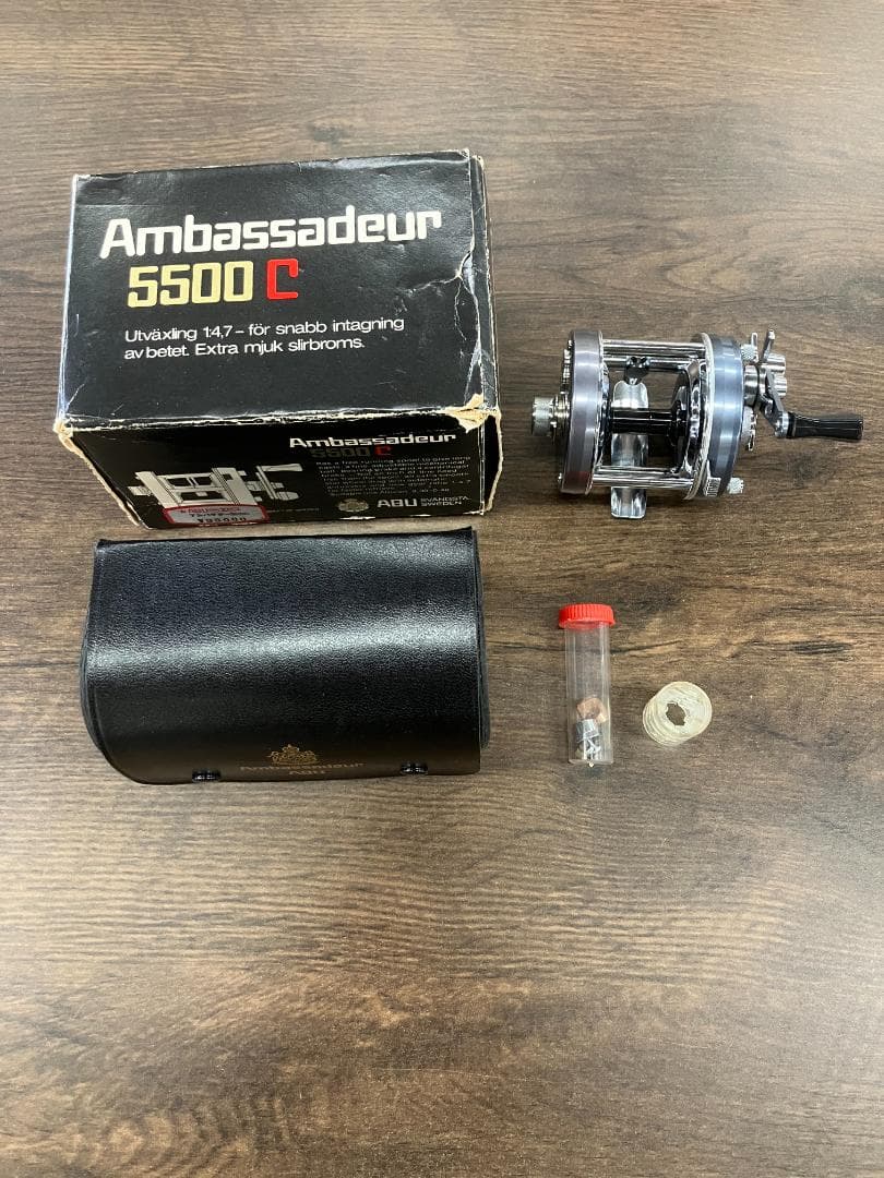 ★70s ABU Ambassadeur 5500c 1975 オールドリール★