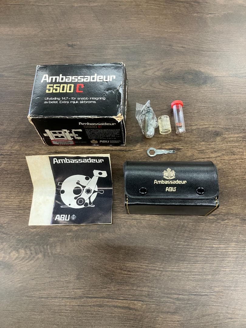 ★70s ABU Ambassadeur 5500c 1975 オールドリール★