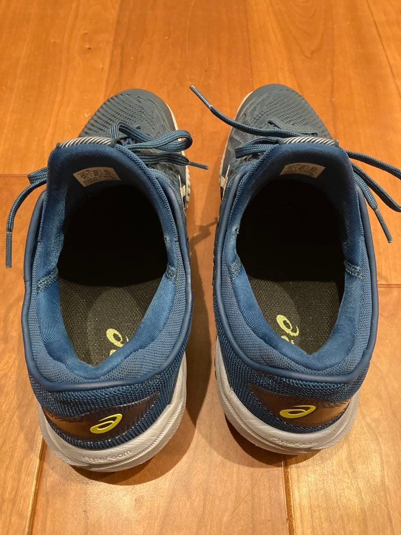 ASICS テニスシューズ ネイビー 26.5