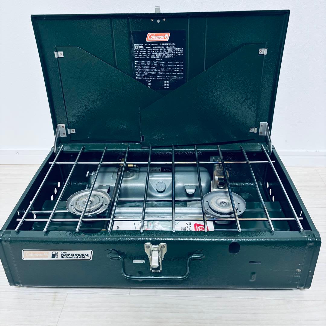Coleman コールマン 414 ツーバーナーコンロ 94年10月　美品