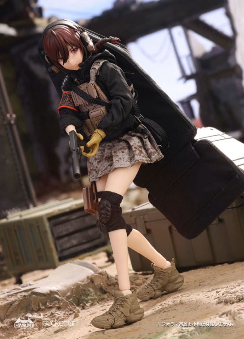 HASUKI pocket art 卯月怜 1/12 可動フィギュア