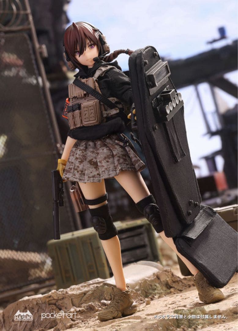 HASUKI pocket art 卯月怜 1/12 可動フィギュア