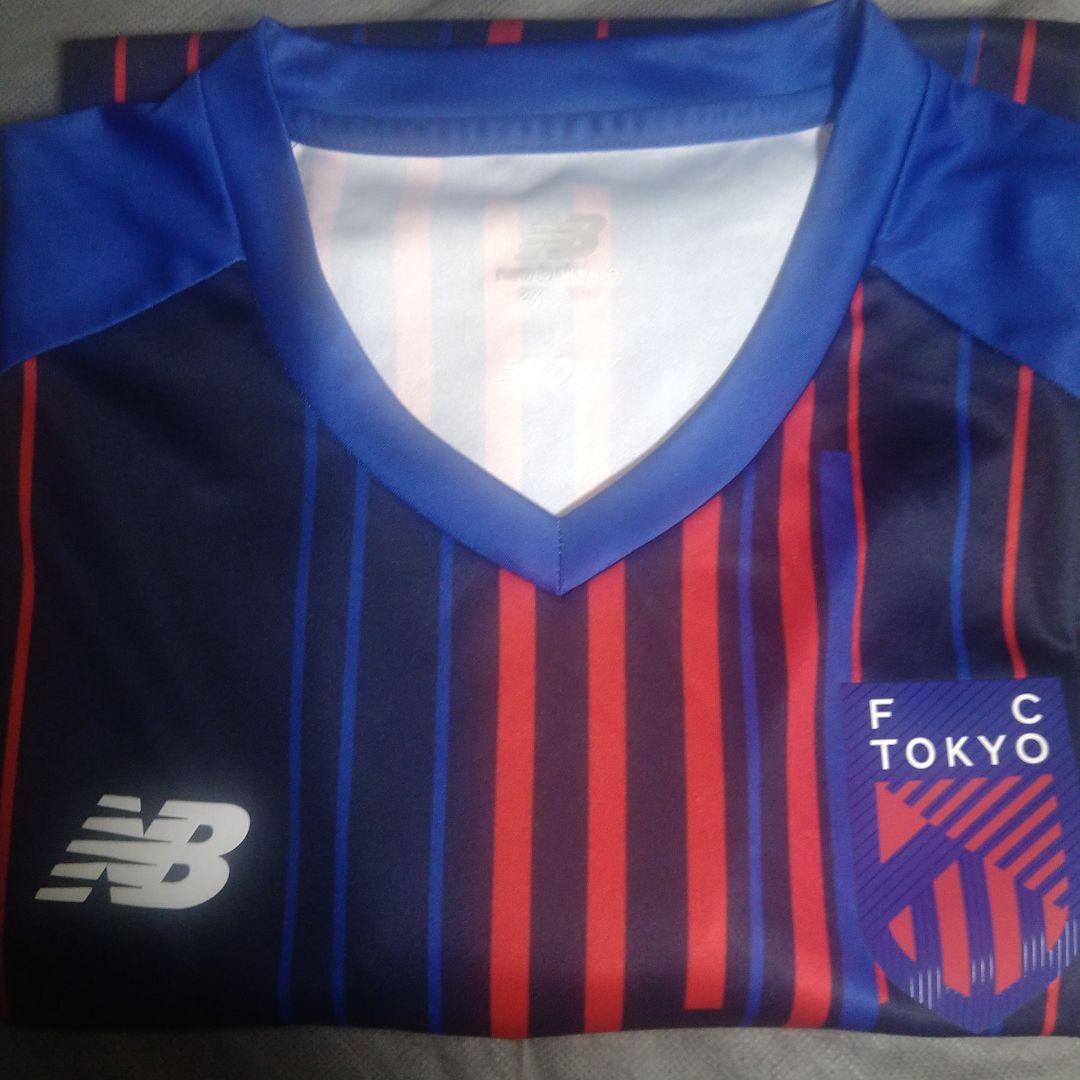 【FC東京】トレーニングマッチ専用ユニフォーム２ＸＬ(使用品)