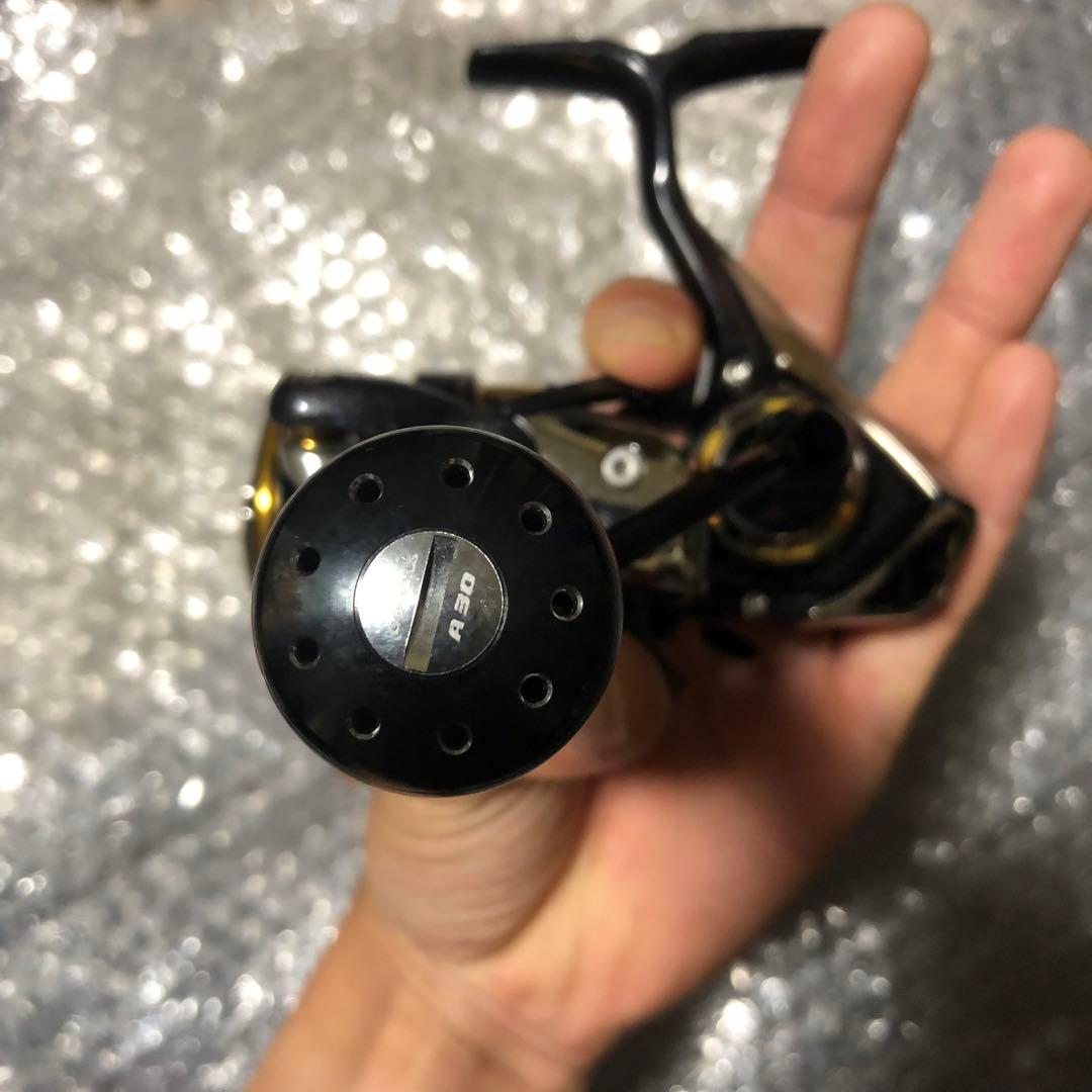 ダイワ 18 レガリス LT3000-CXH ゴメクサス　ハンドルノブカスタム