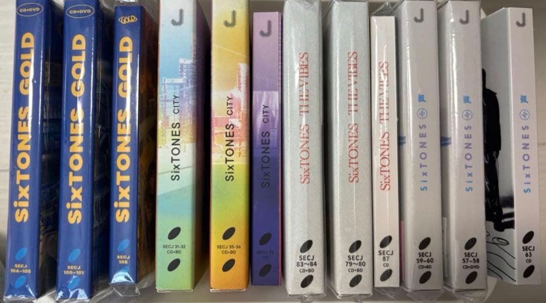 SixTONES CD アルバム、シングル