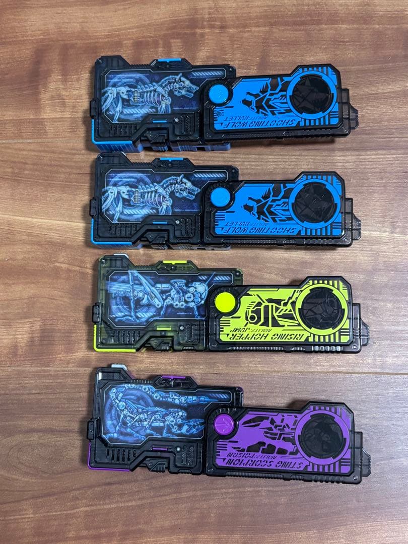 仮面ライダーゼロワン ゼロワンドライバー ショットライザー プログライズキー4個