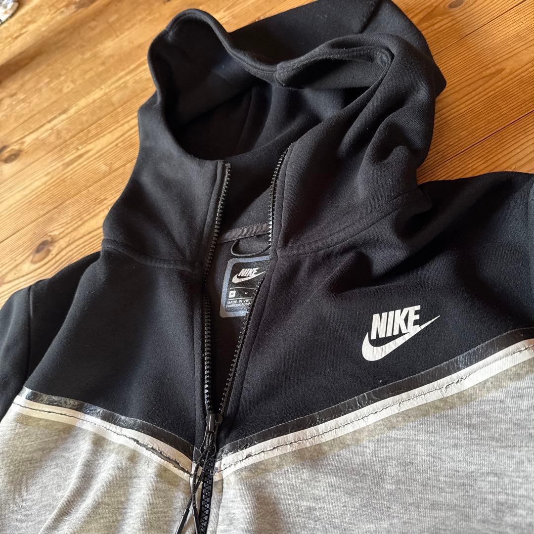 Nike テックフリース上下セット グレー/ブラック