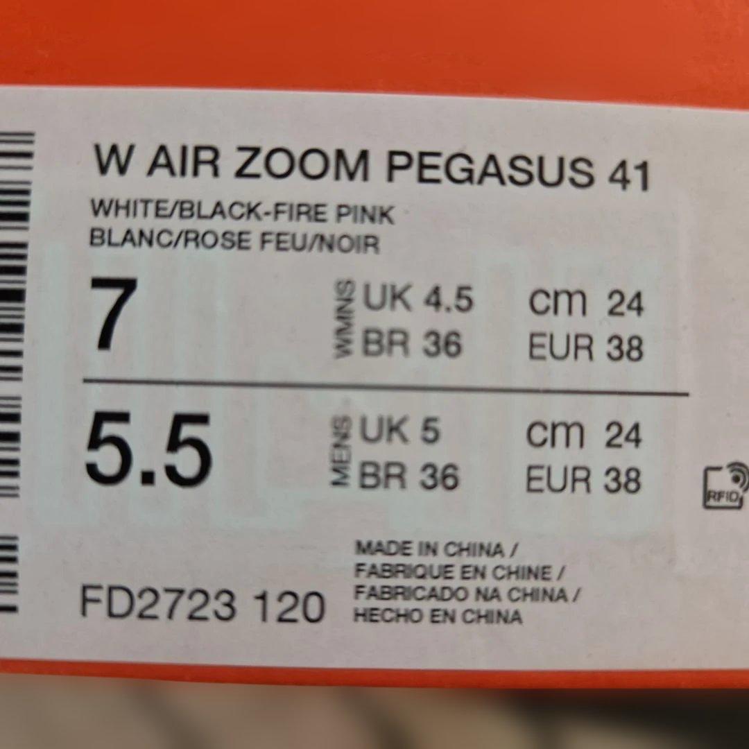 未使用❗W AIR ZOOM PEGASUS 41 24cm