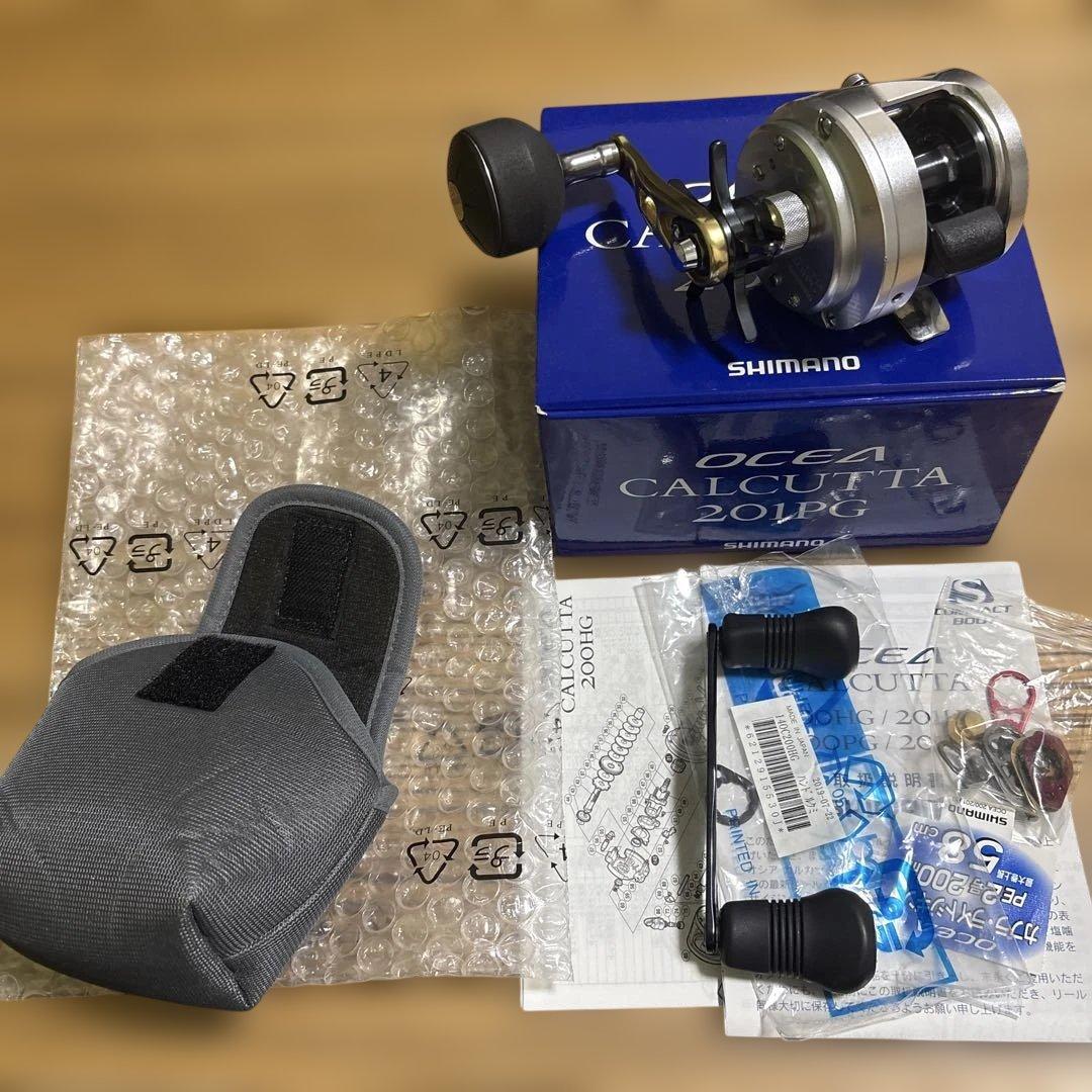 リール SHIMANO OCEA CALCUTTA 201PG