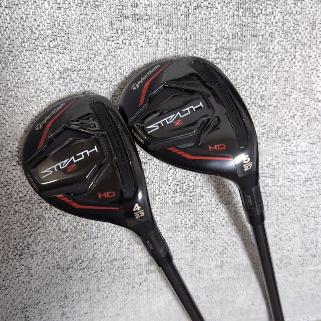 美品 ステルス 2 HD 4番/5番（R）2本セット　レスキュー　ユーティリティ