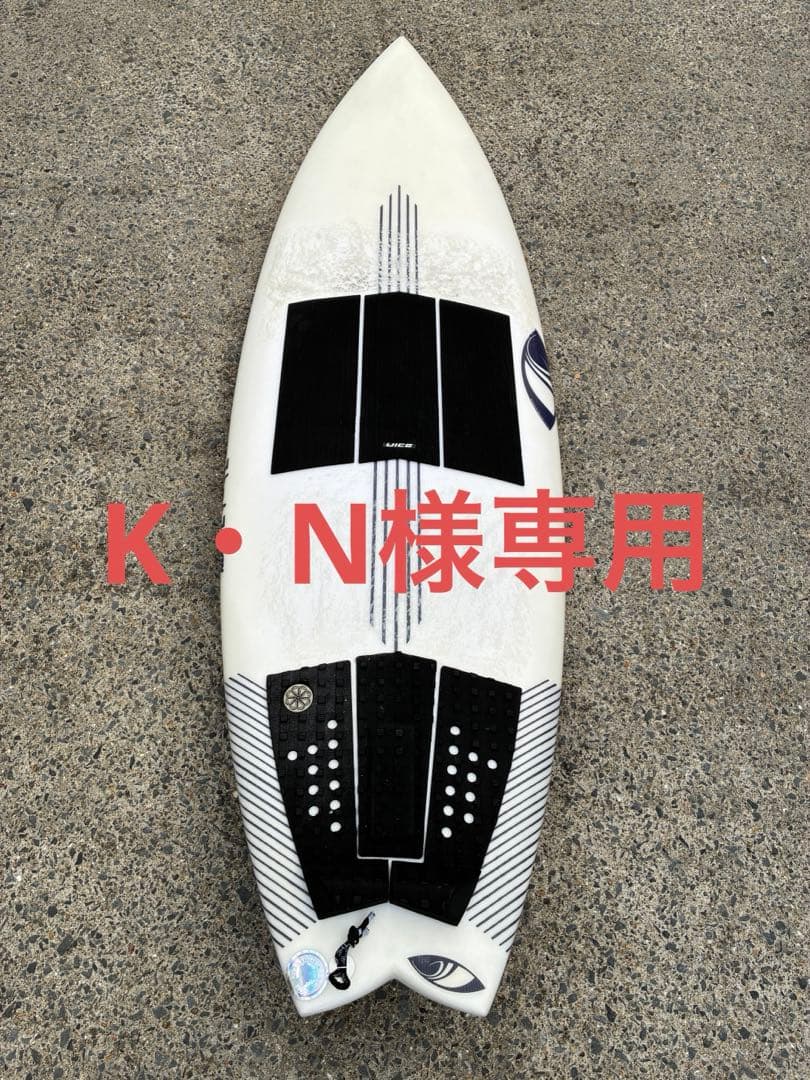 フィン付EPS シャープアイ　カノア選手ストームズ ツインターボ T2 浮力！