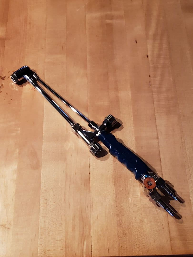 ガス調整器セット ツインホース 切断器
